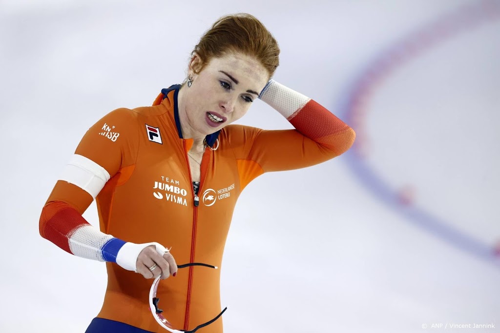 Schaatsster De Jong ziet lef beloond met wereldtitel