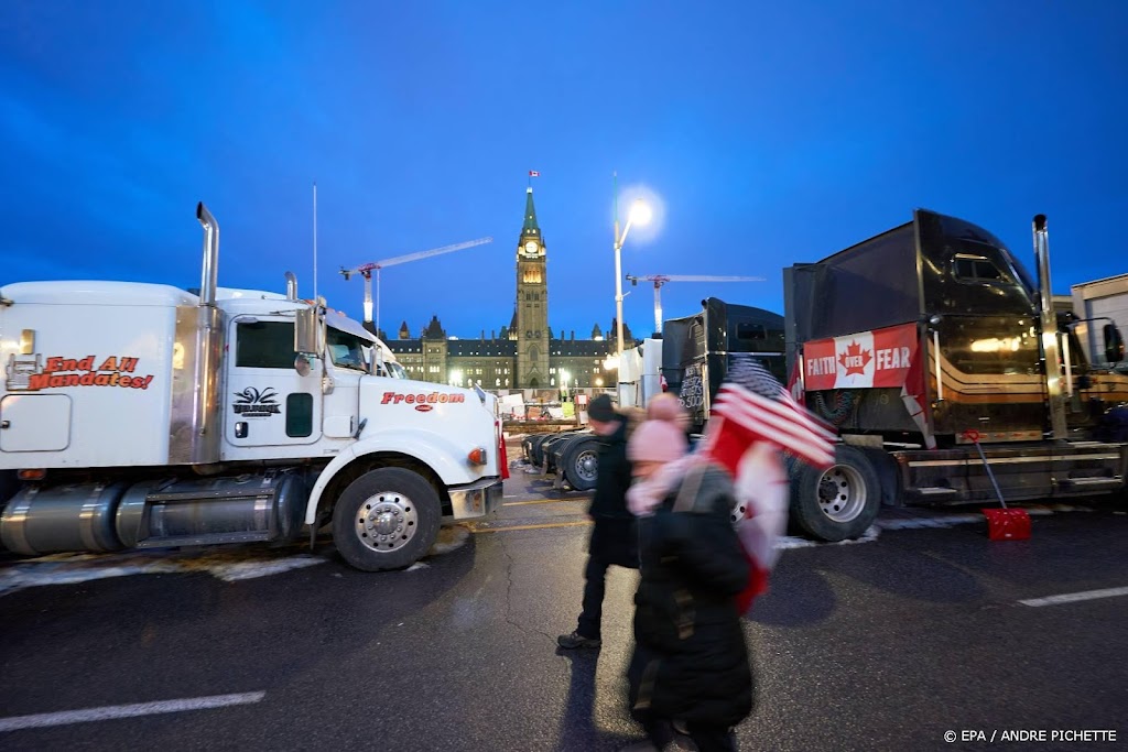 Witte Huis maant Canada truckersprotest te beëindigen