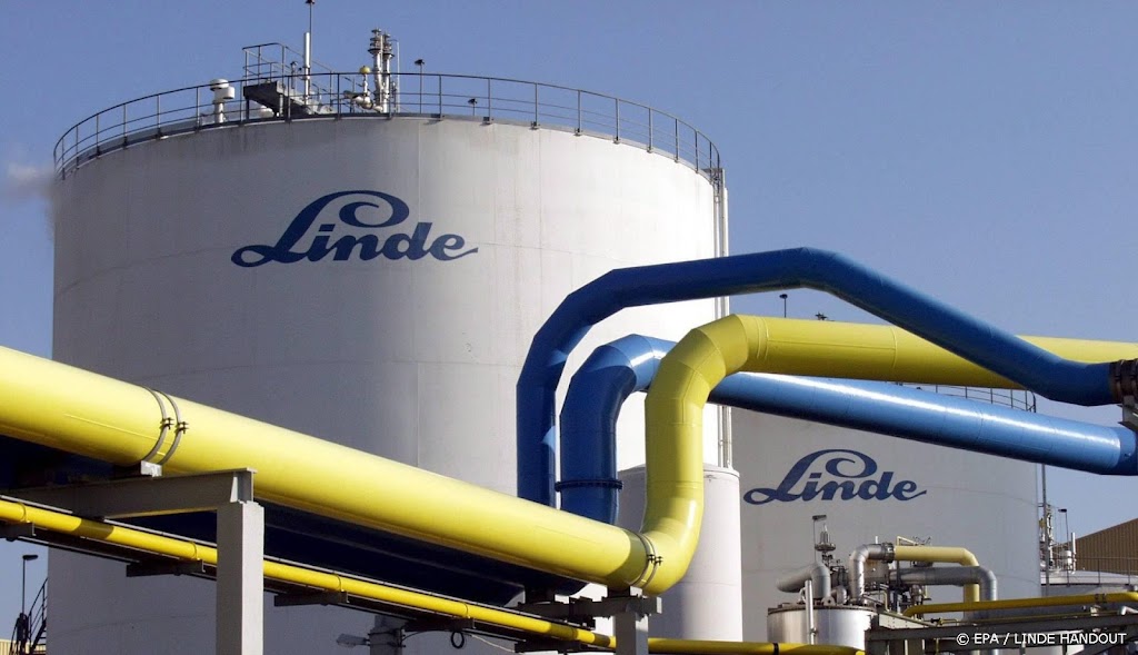 Staking bij Linde Gas in IJmuiden