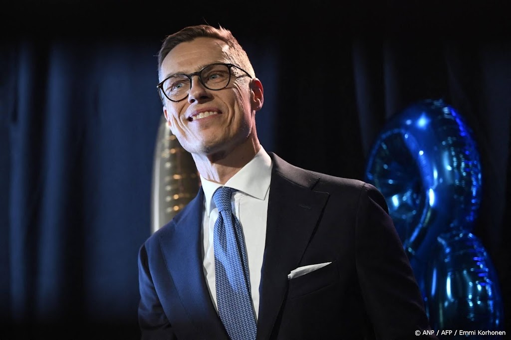 Centrumrechtse Stubb is de nieuwe president van Finland