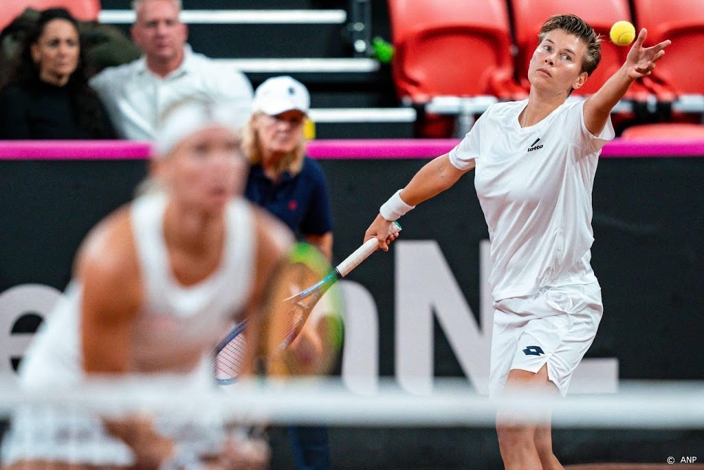 Fed Cup Finals en play-offduel Nederland uitgesteld