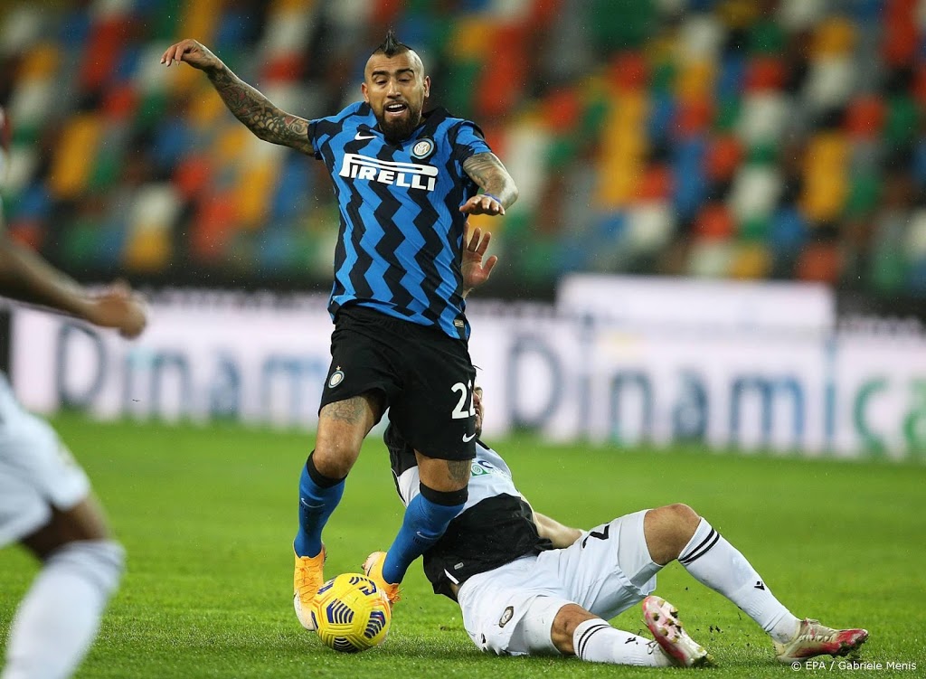 Internazionale in titelstrijd enige tijd zonder Vidal