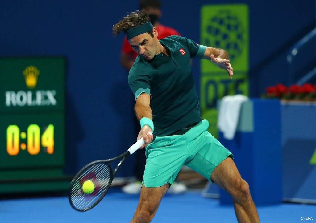 Federer buigt in kwartfinale Doha voor Georgiër Basilasjvili