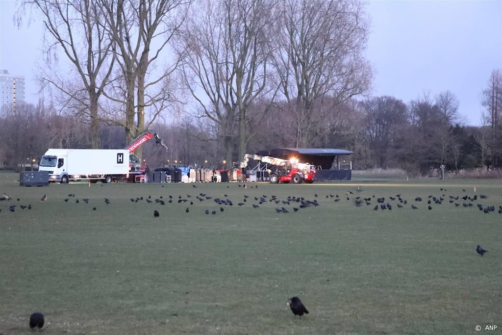 FDF houdt 'grootste actie' ooit in het Zuiderpark in Den Haag