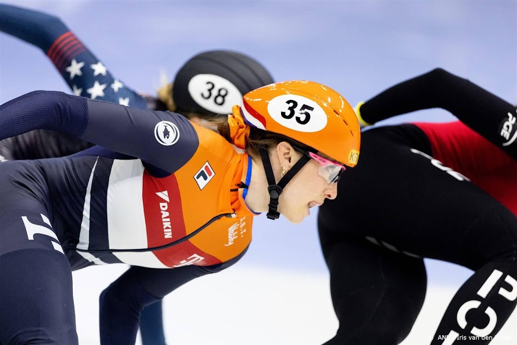 Shorttrackster Schulting verovert in Seoul wereldtitel 1500 meter