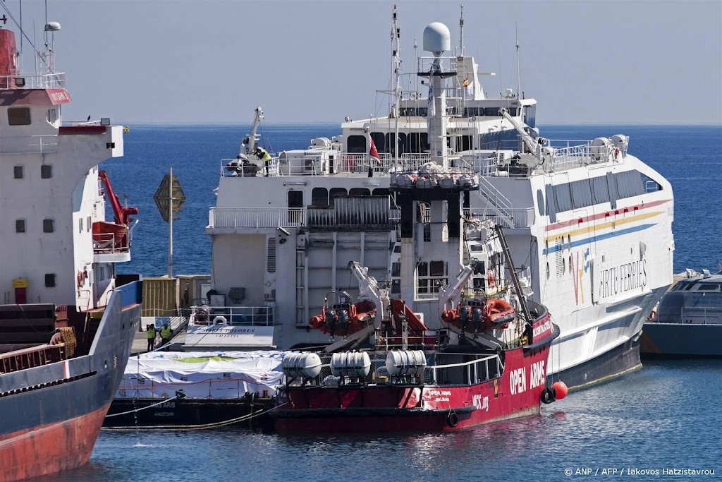 Hulpschip voor Gaza nog niet vertrokken uit Cyprus