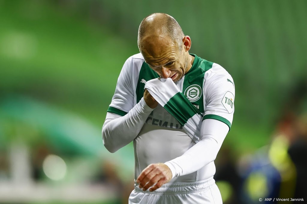 Robben terug in wedstrijdselectie FC Groningen