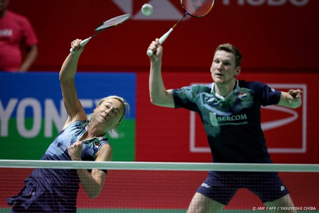 Badmintonduo Tabeling/Piek naar laatste vier gemengd dubbelspel