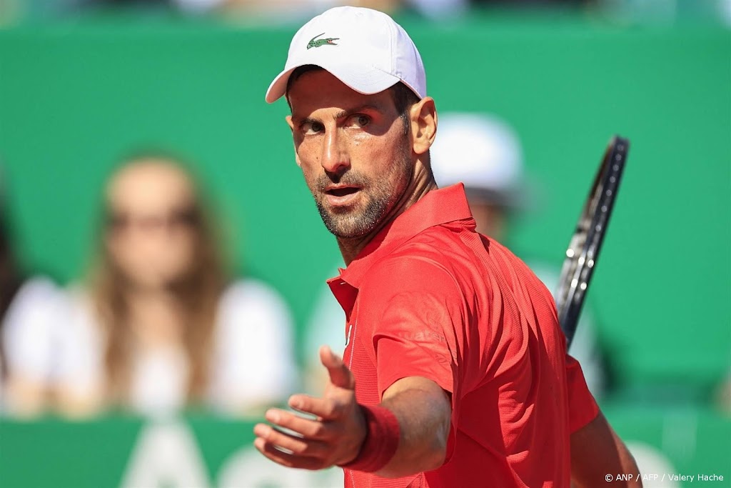 Djokovic op tennistoernooi Monte Carlo door naar kwartfinales