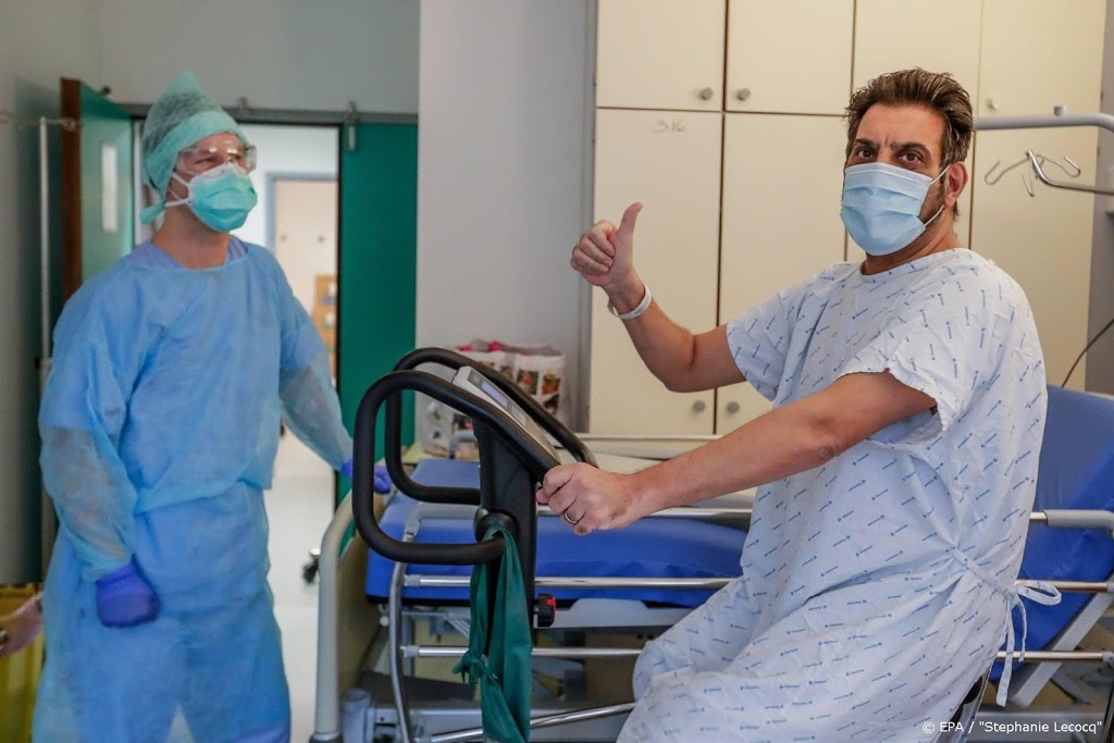 Aantal coronapatiënten op ic daalt dagelijks in België