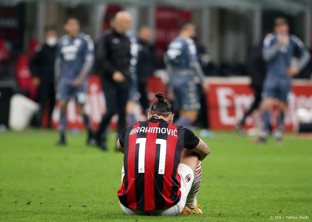 Ibrahimovic twee duels aan de kant bij AC Milan