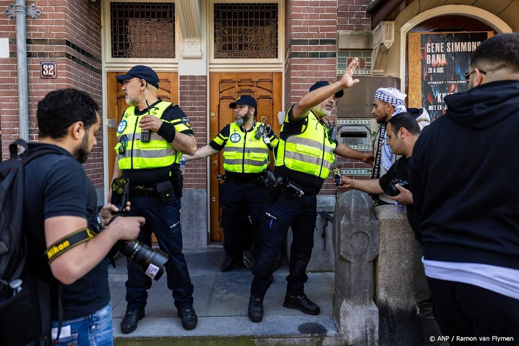 Zeven aanhoudingen na aanval op pro-Palestijnse demonstratie