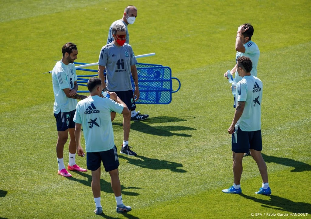 Spaanse voetballers hebben vlak voor EK hun coronavaccin binnen