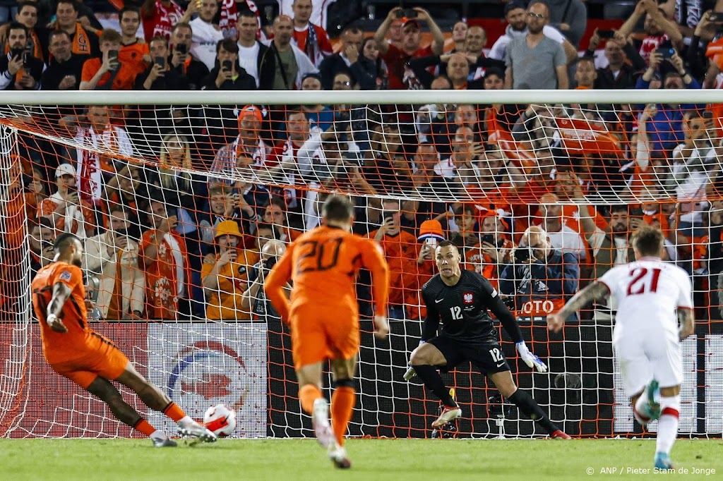 Oranje komt niet verder dan gelijkspel tegen Polen