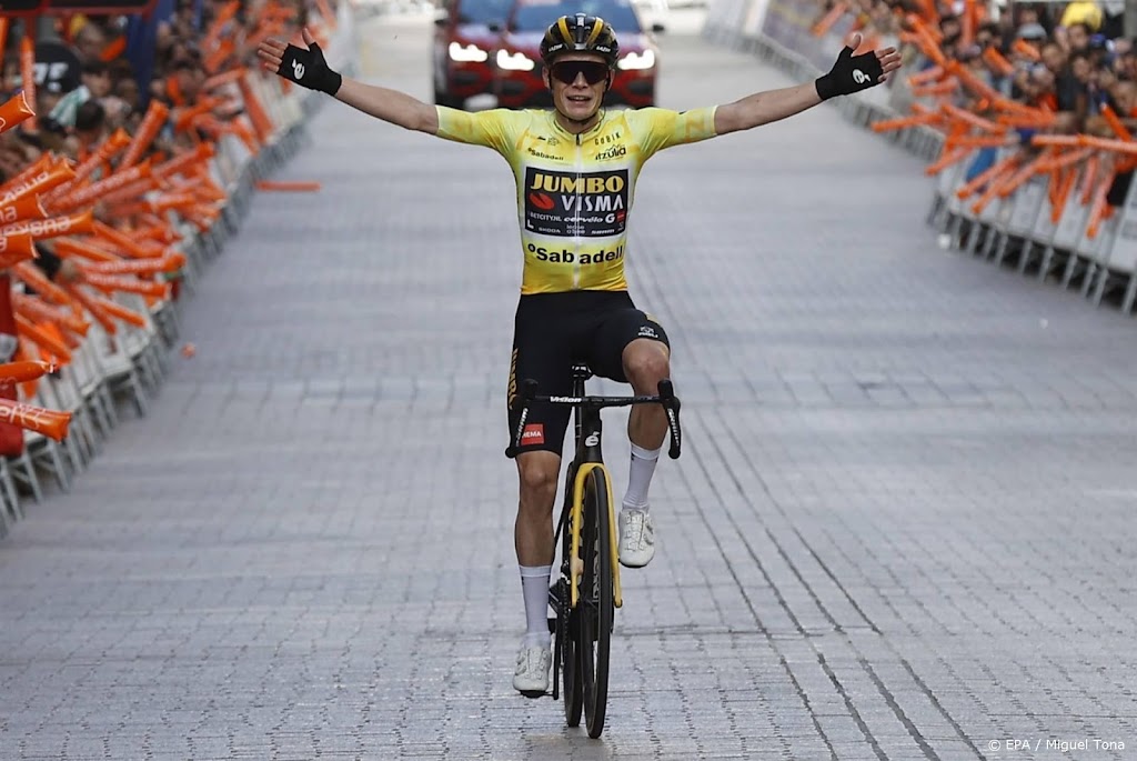 Wielrenner Vingegaard wint Dauphiné, slotrit voor Ciccone