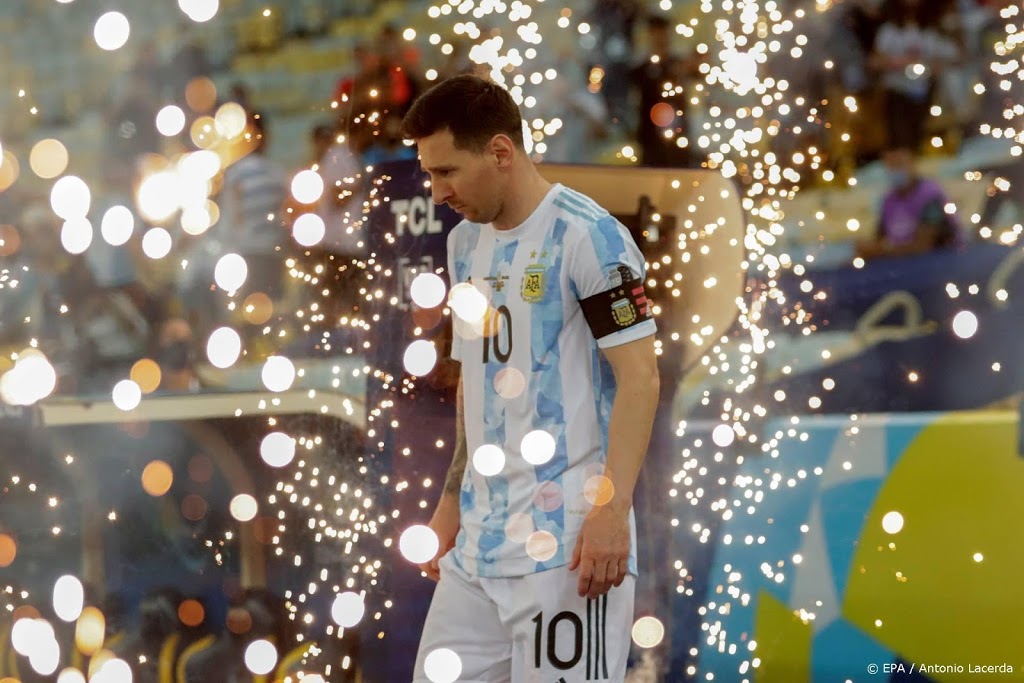 Zichtbaar ontroerde Messi: God heeft dit succes voor mij bewaard