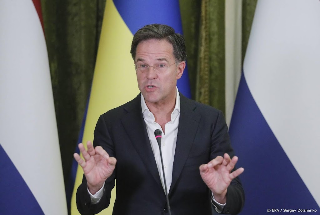 Rutte: blijven focussen op brede steun aan Oekraïne