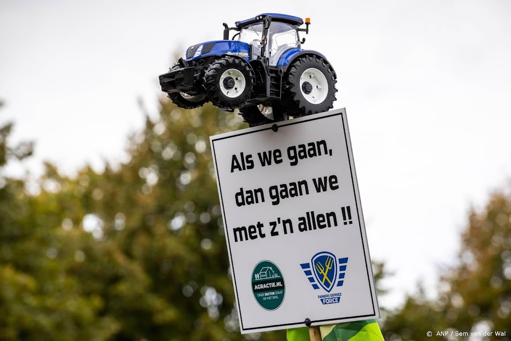 Boerenactiegroep roept op werk vrijdag kwartier neer te leggen