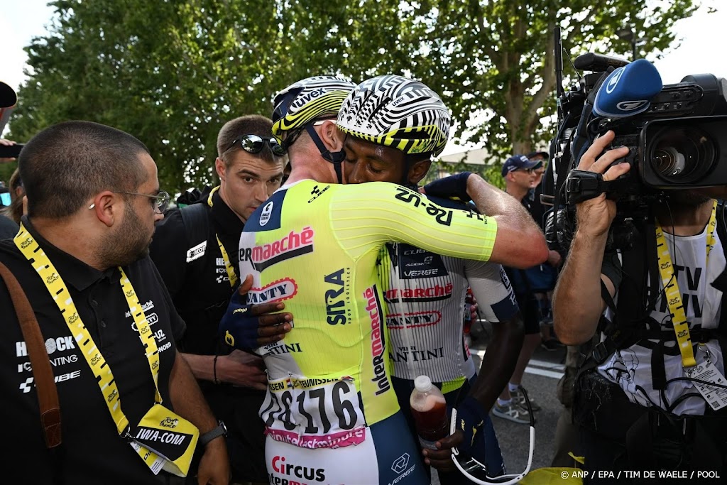 Teunissen roemt prestatie ploeggenoot Girmay in Tour: fenomenaal