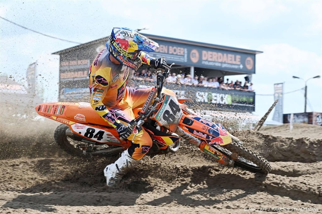 Motorcrosser Herlings derde in Grote Prijs van Zweden