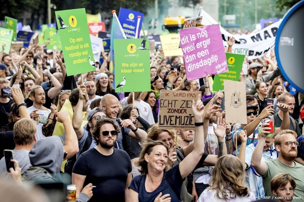 Protestmarsen Unmute Us bereiken eindpunt