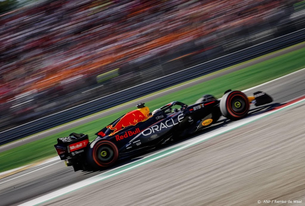 Verstappen wint GP van Italië, De Vries bij debuut in de punten