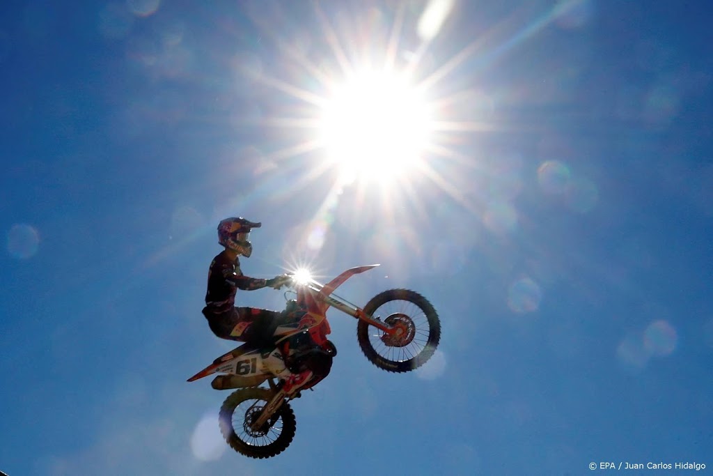 Motorcrosser Prado de beste in Grote Prijs van Spanje