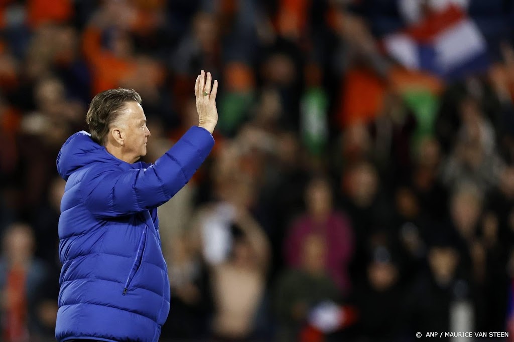 Van Gaal: Oranje heeft het publiek vermaakt