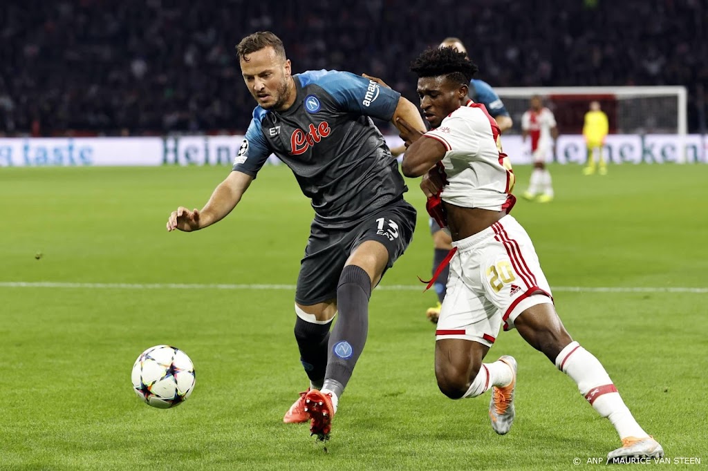 Napoli mist verdediger Rrahmani tegen Ajax vanwege blessure