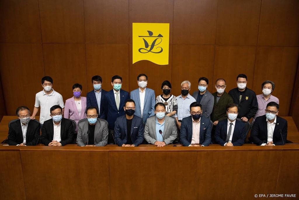 Oppositie Hongkong geeft uit protest parlementszetels op