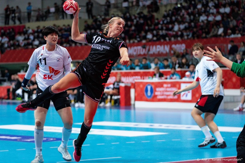 Noodzakelijke winst handbalsters op Zuid-Korea
