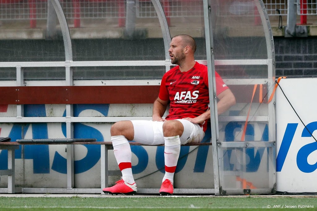 Routinier Vlaar valt opnieuw weg bij AZ