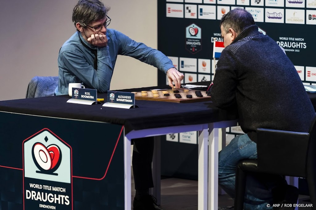 Boomstra neemt leiding op tweekamp WK dammen na winst tiebreak