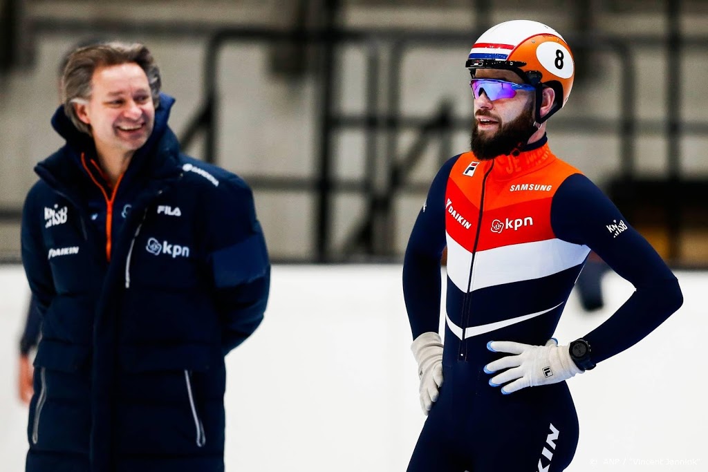 Knegt is vooral dankbaar dat hij weer mag shorttracken