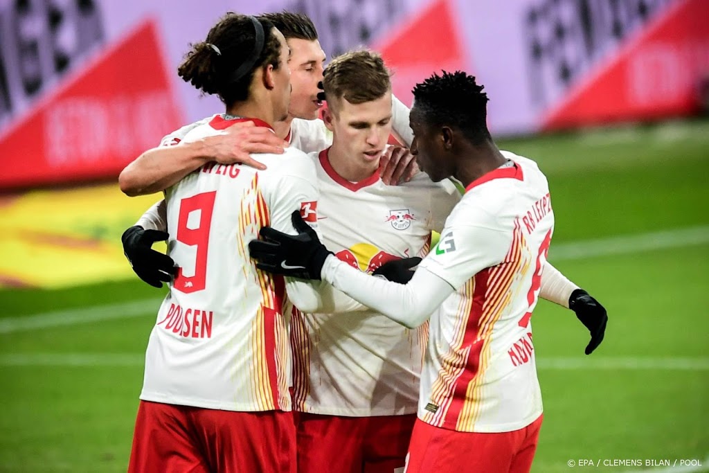 Leipzig blijft nog in buurt Bayern München