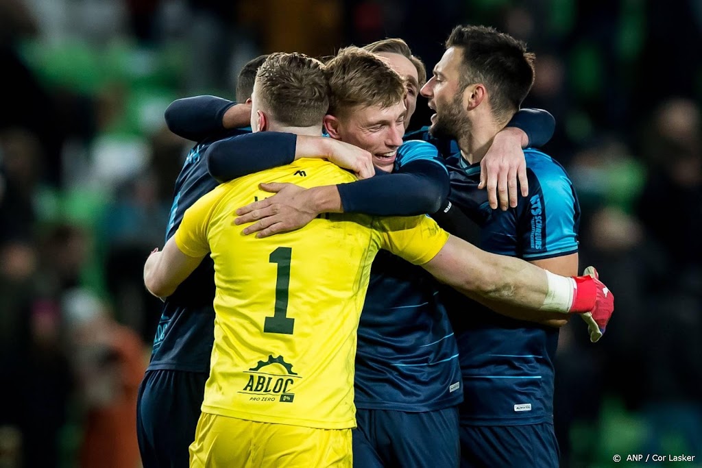 Fortuna Sittard slaat in slotfase toe bij FC Groningen