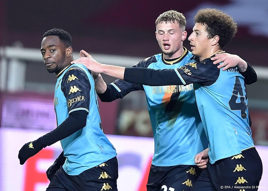 Haps helpt Venezia aan overwinning bij Torino in Serie A