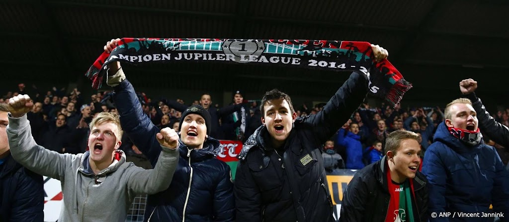 800 NEC-supporters mogen naar voetbalduel tegen Vitesse