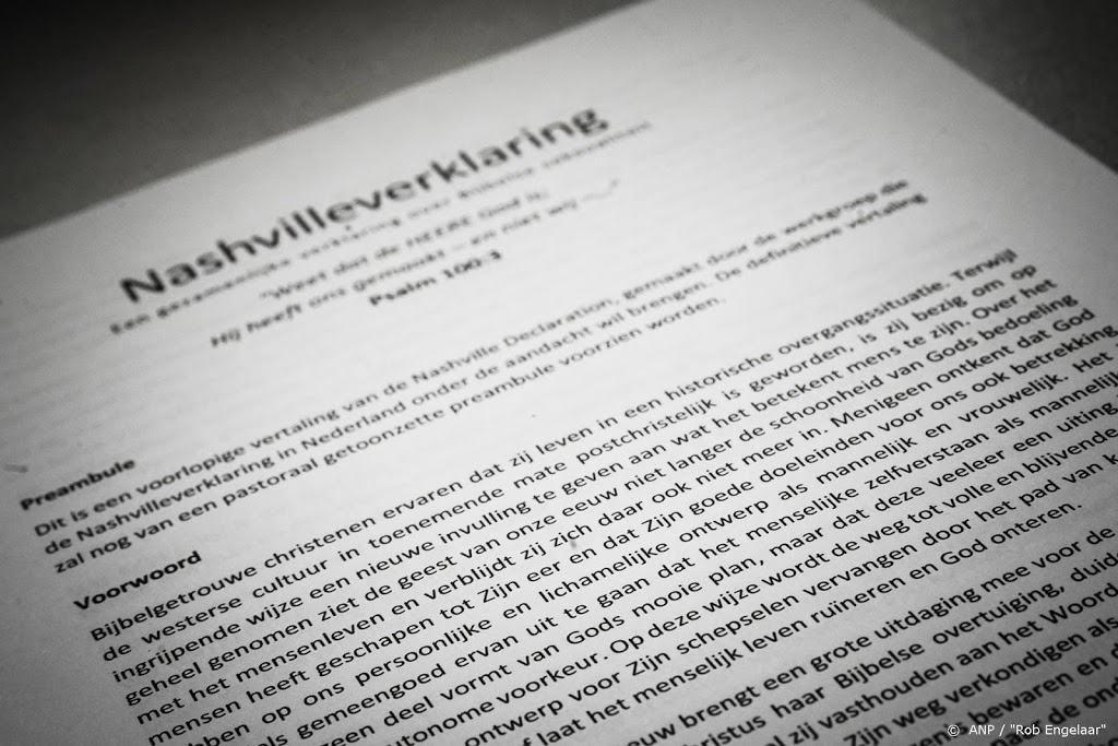 OM: antihomopamflet Nashville-verklaring niet strafbaar