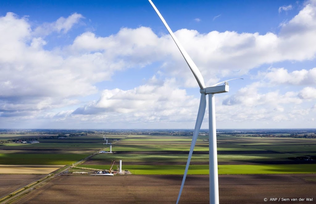 Energieprijzen onder nul door storm