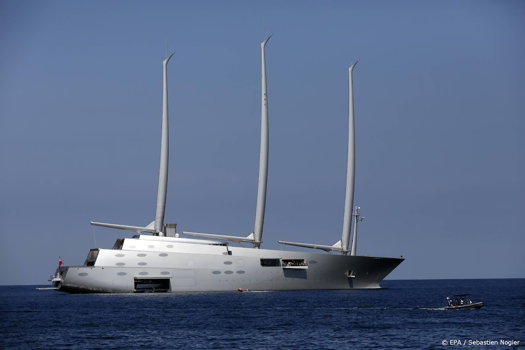 Italië neemt weer megajacht Russische miljardair in beslag