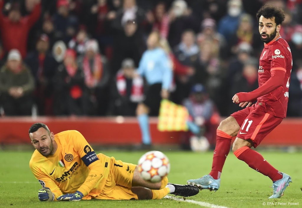 Liverpool wint met jubileumtreffer van Salah bij Brighton