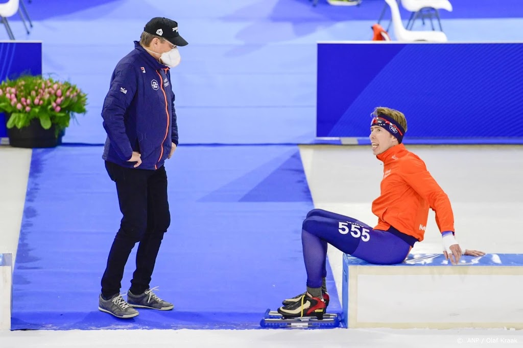 Schaatser Bergsma overweegt team van Anema te verlaten