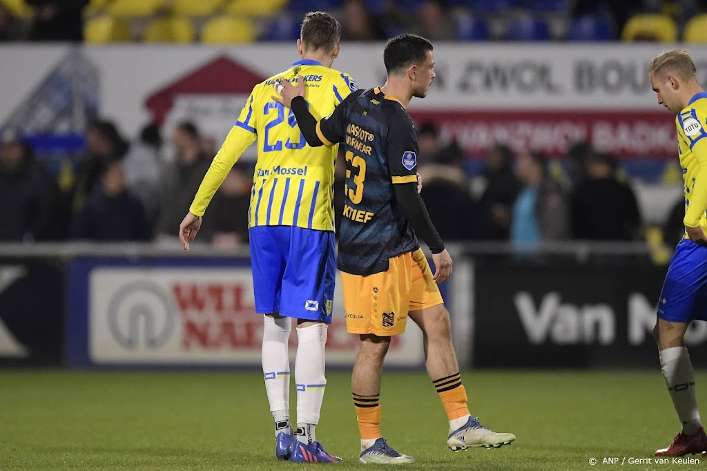 RKC en Heerenveen schieten allebei weinig op met gelijkspel