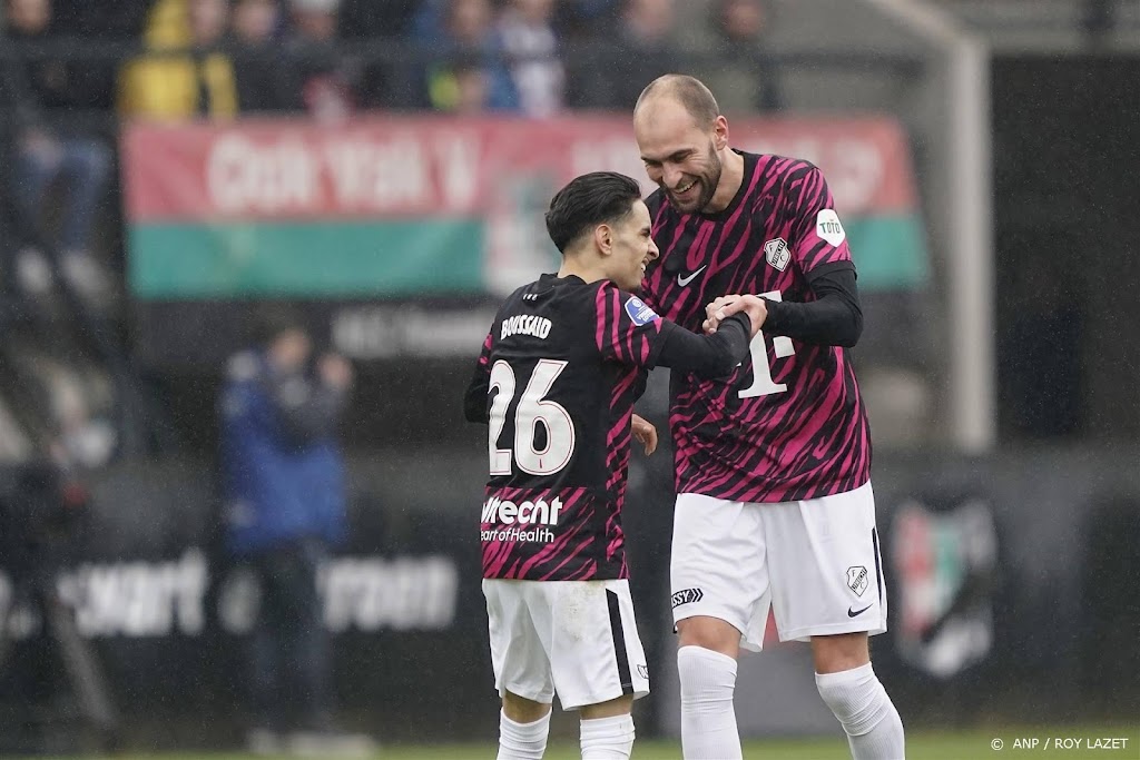 FC Utrecht pakt punt bij NEC na achterstand van 2-0