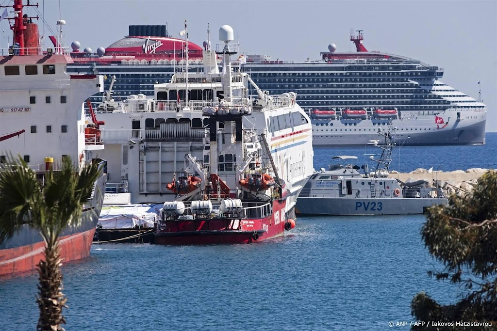 Eerste schip met hulpgoederen voor Gaza vertrokken uit Cyprus