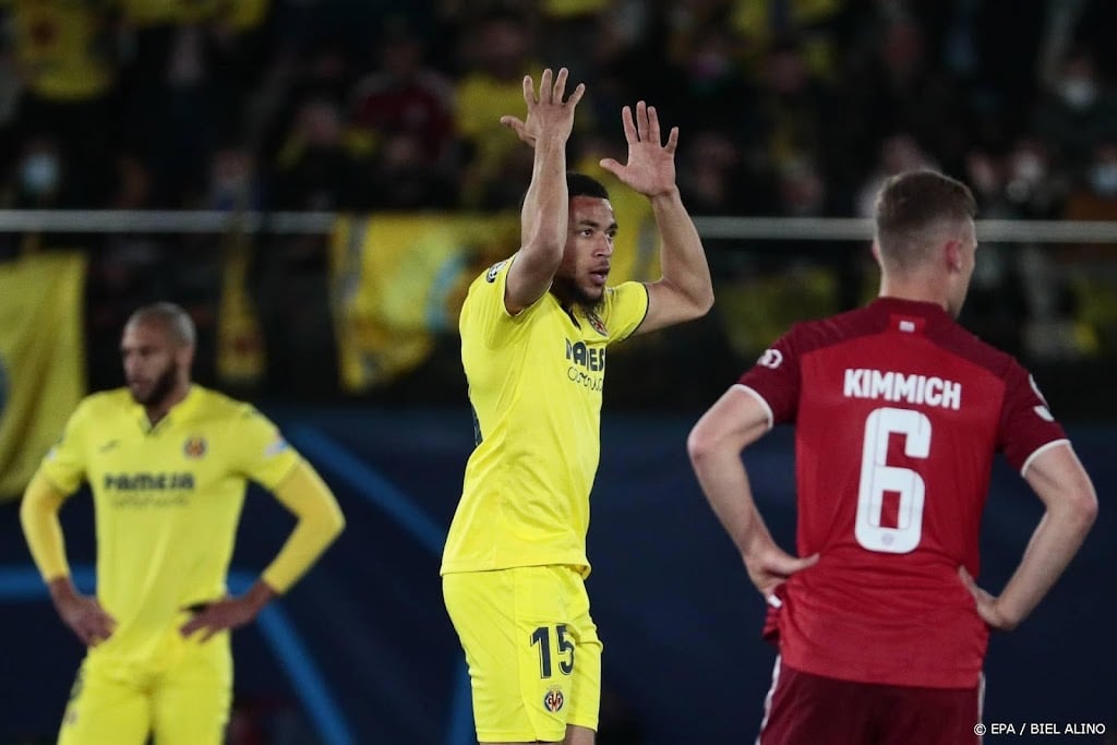 Danjuma Groeneveld in basis Villarreal bij duel met Bayern