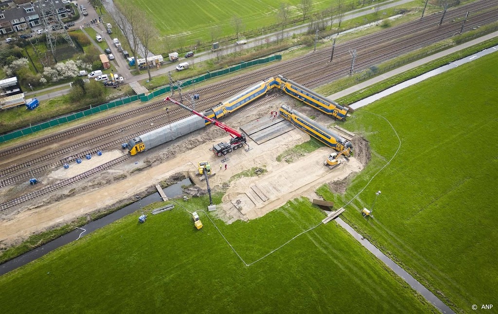 Nog twee gewonden treinongeval Voorschoten in ziekenhuis