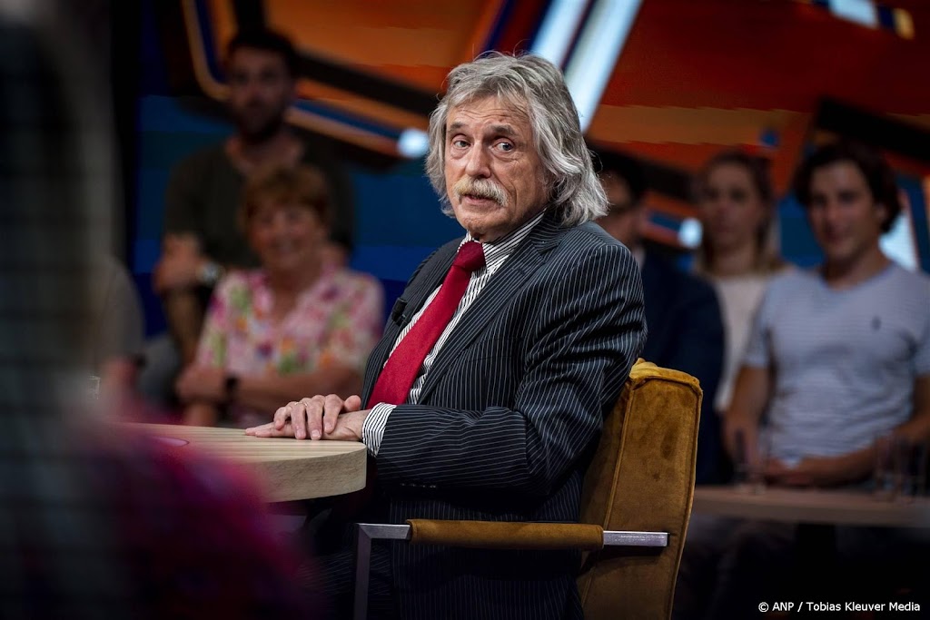 Aangifte tegen Johan Derksen om uitspraken gepland op 23 april