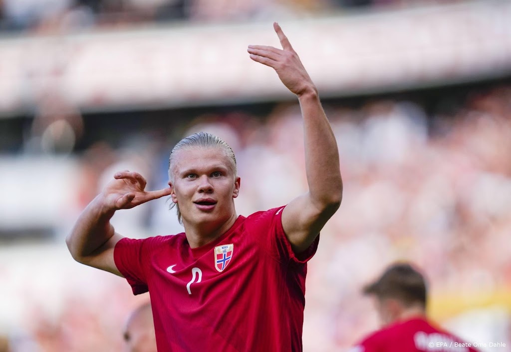 Haaland helpt Noren in Nations League langs Zweden